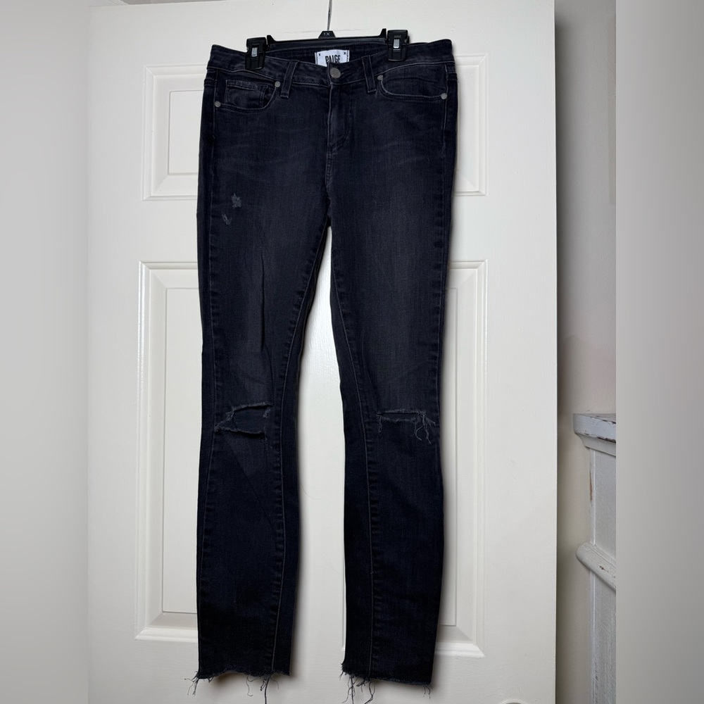 PAIGE Verdugo Ultra Skinny Denim Distressed Jeans size‎ 27